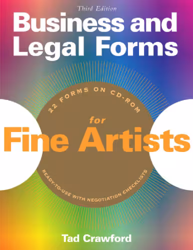 خرید و دانلود نسخه کامل کتاب Business And Legal Forms for Fine Artists (3rd Edition)