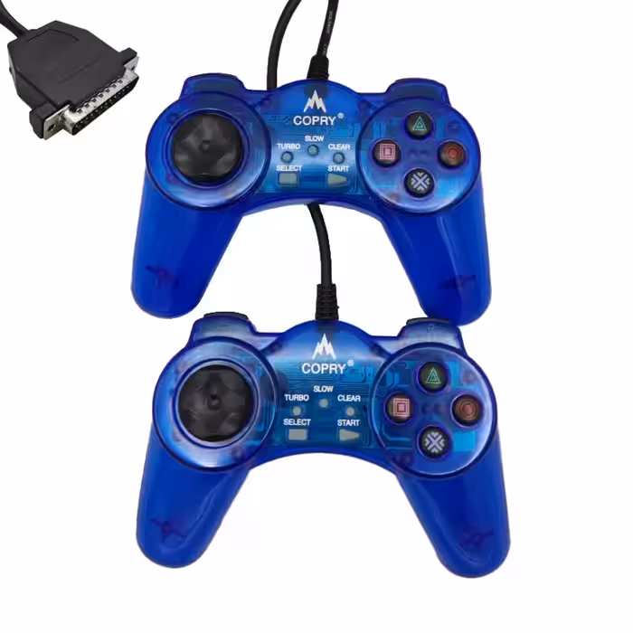 دسته بازی دوبل کامپیوتر سوکت بزرگ Copry مدل CP-TJ601