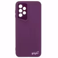 قاب ژله ای Porsche Design محافظ لنزدار مناسب برای Samsung A53-بنفش