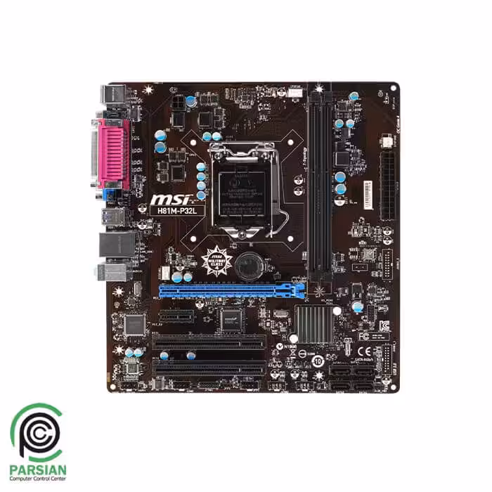 مادربرد ام اس آی MOTHERBOARD MSI H81M-P32L