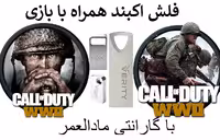 فلش مموری همراه با کالاف دیوتی جنگ جهانی 2 برای کامپیوتر