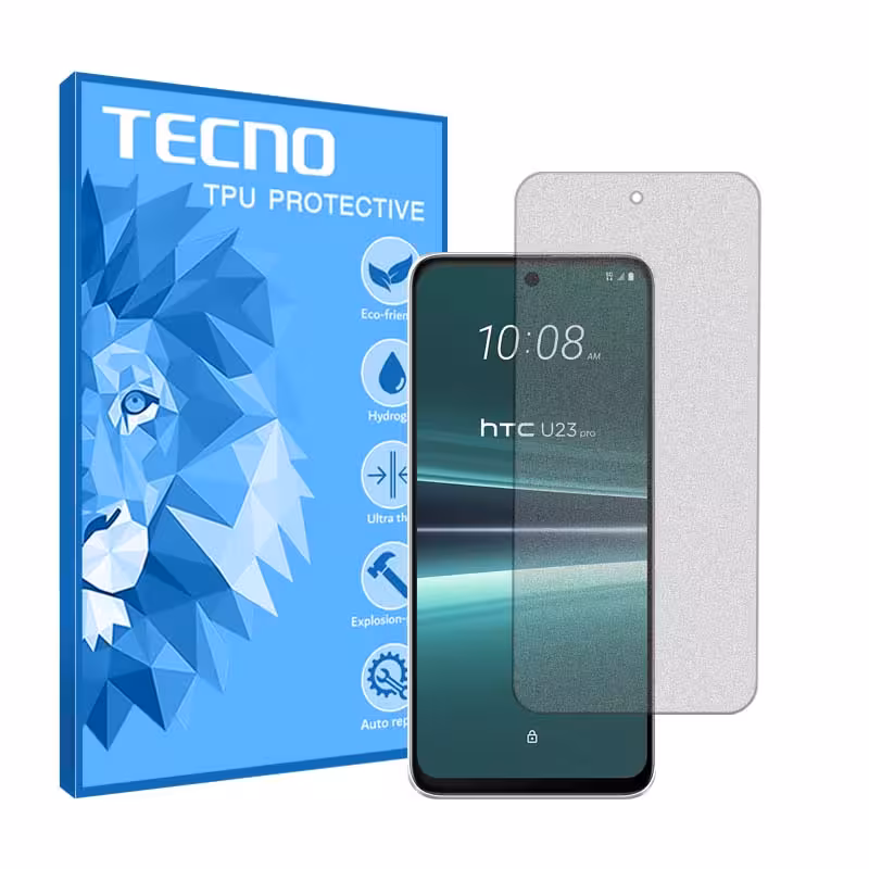 گلس اچ تی سی U23 مدل هیدروژلی مات برند تکنو کد S