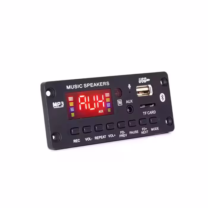 پخش کننده MP3 PLAYER پنلی بلوتوثی دارای آمپلی فایر 2X25W مدل KH-G010