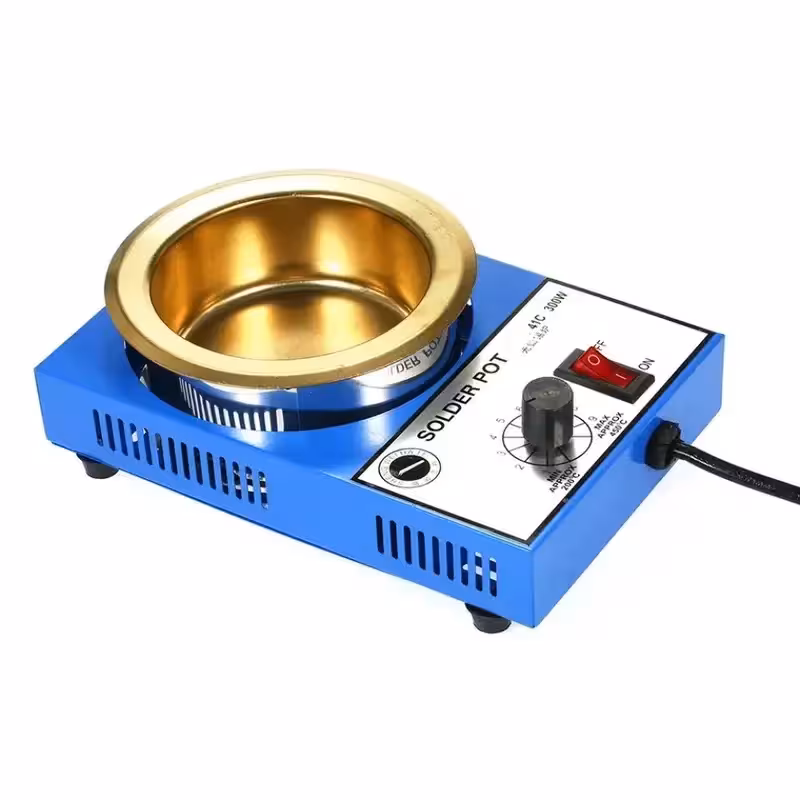 وان(حوض) قلع مدل SWDT-41C دارای ترموستات دمای 200 تا 480 درجه توان 300W قطر 10 سانت