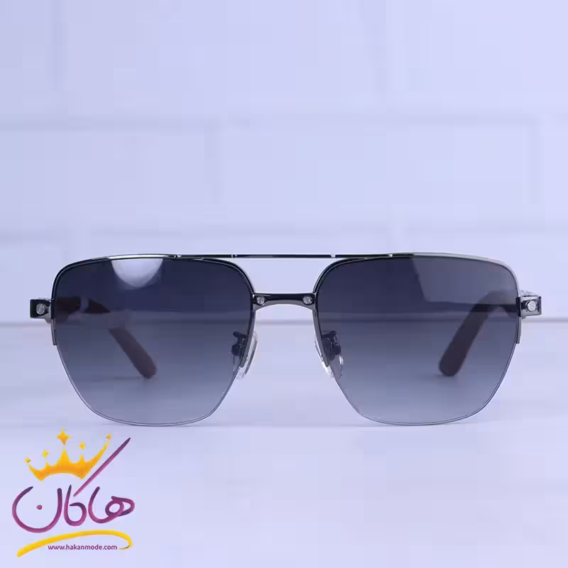 عینک آفتابی مردانه کارتیر نیم فریم خلبانی CT 02835/1