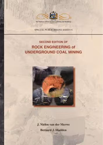 خرید و دانلود نسخه کامل کتاب Rock Engineering for Underground Coal Mining
