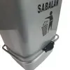 سطل زباله سبلان مدل پدالی کد 60liter
