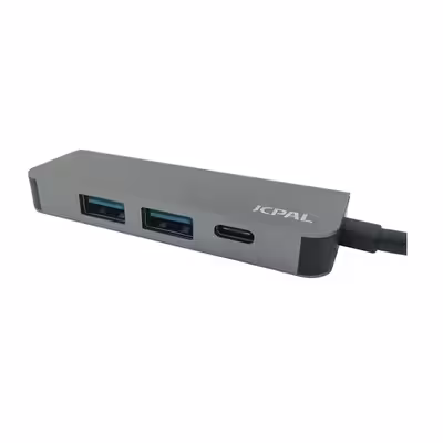 هاب 4 پورت usb-c جی سی پال مدل jcp6189