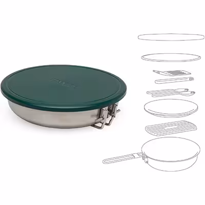 مجموعه ظروف سفری استنلی مدل Fry Pan Set کد F2021