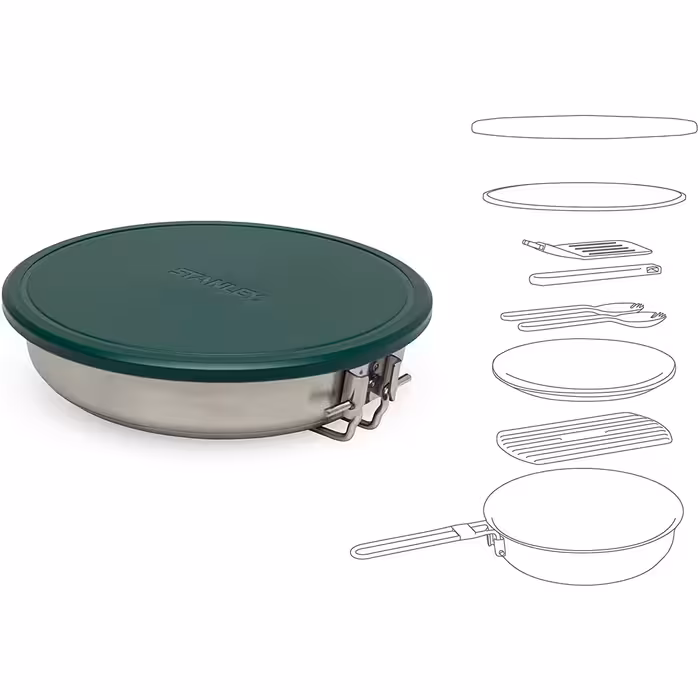 مجموعه ظروف سفری استنلی مدل Fry Pan Set کد F2021
