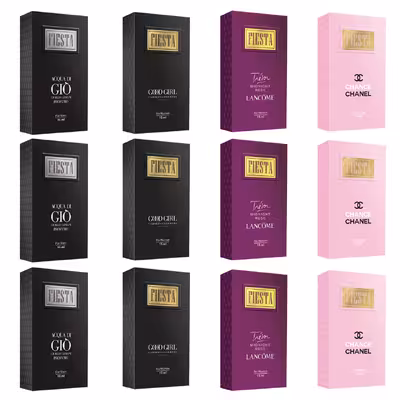 عطر جیبی زنانه فیستا مدل Alpha حجم 15 میلی لیتر مجموعه 12 عددی