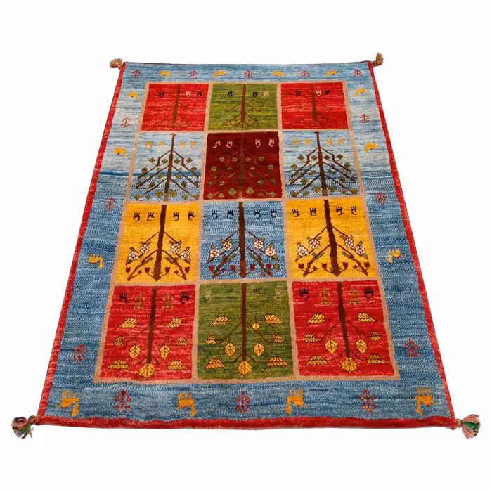 گبه دستباف ذرع و نیم سی پرشیا کد 122229