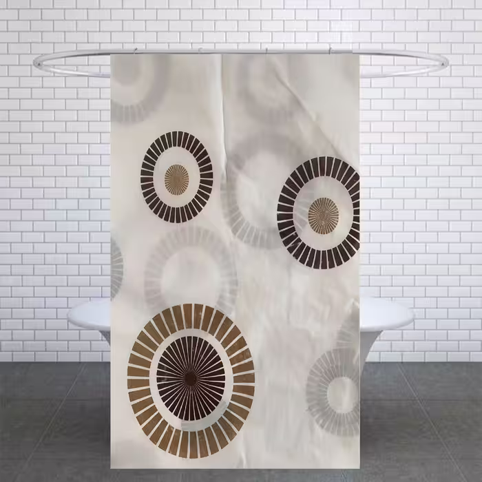 پرده حمام کد Ham21 سایز 180x200 سانتی متر