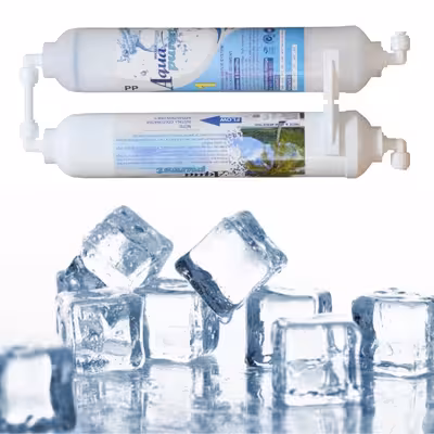 فیلتر تصفیه آب یخچال و فریزر آکوا پیورست مدل NEW FILTER - RX 2500G مجموعه 2 عددی