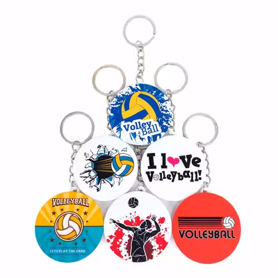 جاکلیدی خندالو مدل والیبال کد 335B مجموعه 6 عددی