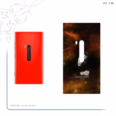 برچسب پوششی ماهوت مدل Leonardo Dicaprio مناسب برای گوشی موبایل نوکیا Lumia 920