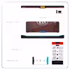 برچسب پوششی ماهوت مدل KIA-Logo مناسب برای تبلت سامسونگ Galaxy Tab E 9.6 2015 T560