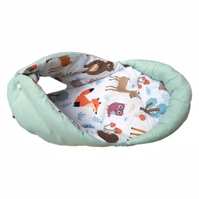 سرویس خواب نوزاد طرح حیوانات مجموعه 6 عددی