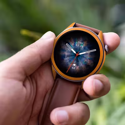 برچسب ماهوت طرح Matte-Orange مناسب برای ساعت هوشمند آمازفیت GTR 3 Pro