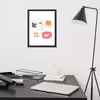 تابلو مدل دکوراتیو مینیمال طرح دختر کد 2826