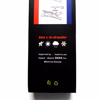 تیغه برف پاک کن ساما وایپر بلید مدل هیبرید مناسب برای رانا بسته دو عددی