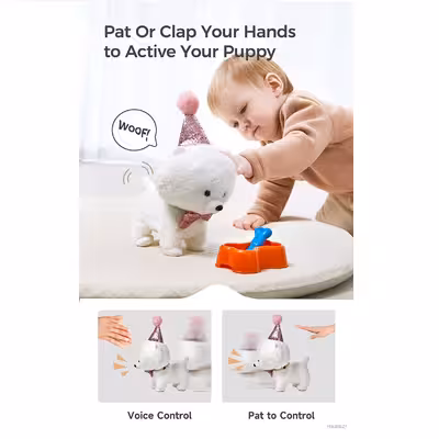 ربات توماما کیدز مدل TM-283 طرح سگ مجموعه 14 عددی