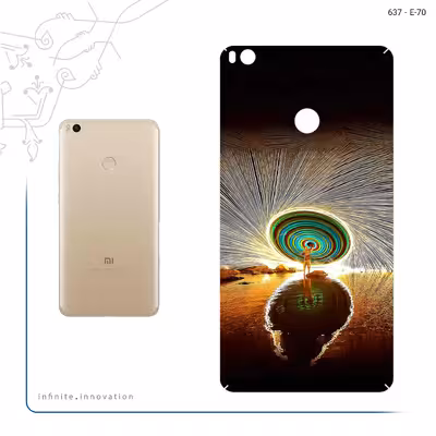 برچسب پوششی ماهوت مدل Night Light Fountain مناسب برای گوشی موبایل شیائومی Mi Max 2