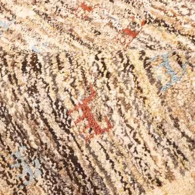 گبه دستباف ذرع و نیم سی پرشیا کد 122161