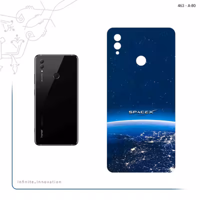 برچسب پوششی ماهوت مدل Space X مناسب برای گوشی موبایل آنر Note 10