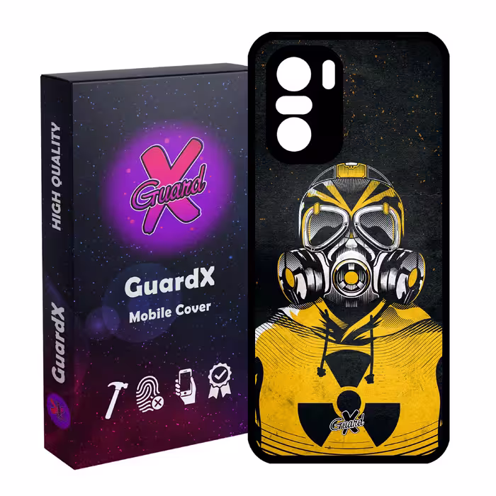 کاور گارد ایکس طرح Mask مدل Glass10164 مناسب برای گوشی موبایل شیائومی Poco F3/MI 11X/MI 11X Pro/Redmi K40/K40 Pro