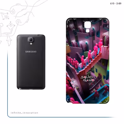 برچسب پوششی ماهوت مدل Squid Game مناسب برای گوشی موبایل سامسونگ Galaxy Note 3 Neo