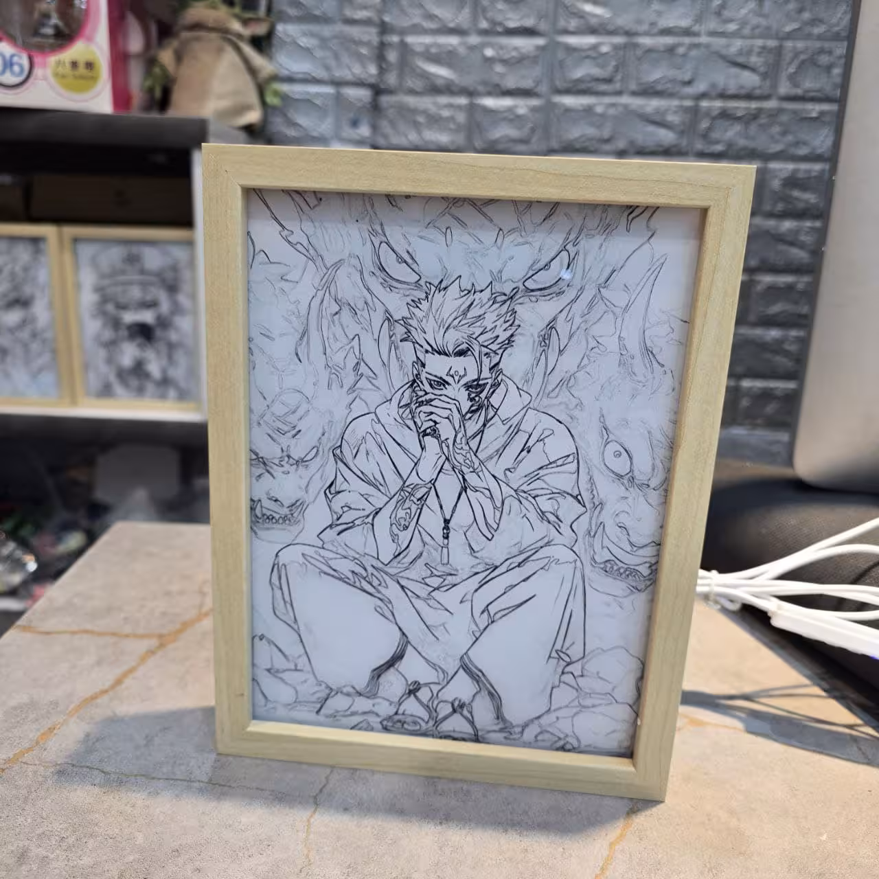 تابلو چراغدار انیمه 19