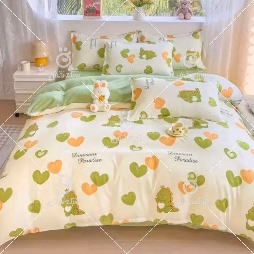 روتختی سه بعدی طرح دایناسور و قلب کد 227