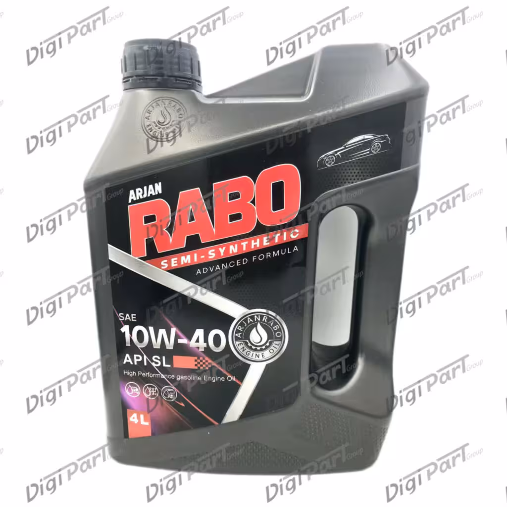روغن موتور رابو مدل 10W-40  SL  حجم 4 لیتری