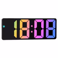 ساعت رومیزی دیجیتال مدل صفحه رنگی کد GH0725D