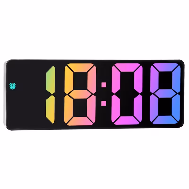 ساعت رومیزی دیجیتال مدل صفحه رنگی کد GH0725D