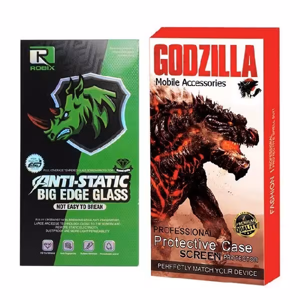 محافظ صفحه نمایش گودزیلا مدل ROBIX مناسب برای گوشی موبایل شیائومی Redmi Note 13 PRO 5G