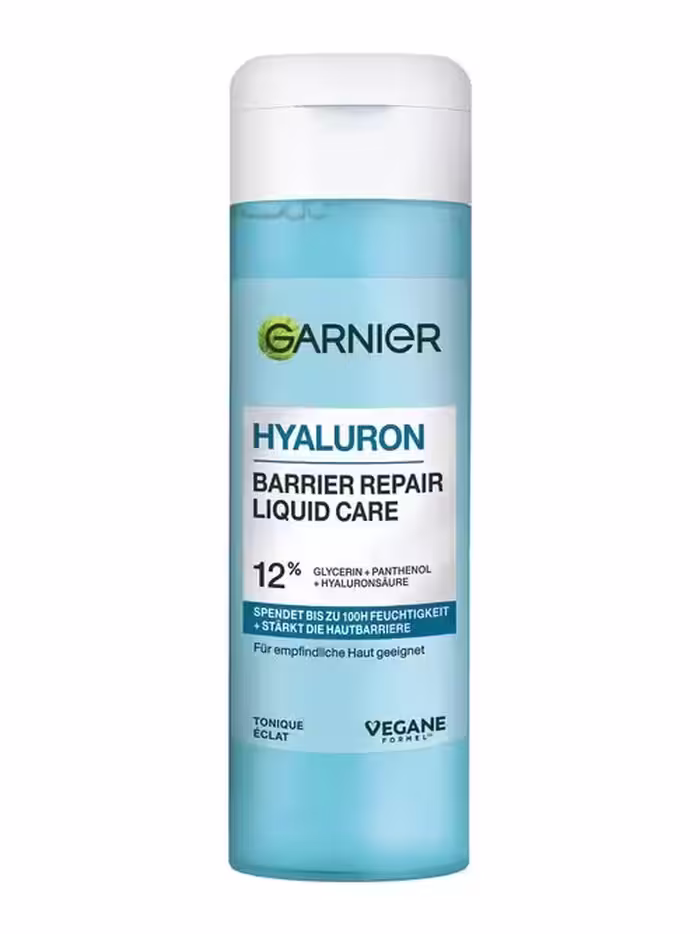 تونر آبرسان Hyaluron Barrier Repair Liquid Care گارنیر | تقویت سد دفاعی پوست، آبرسانی تا 100 ساعت