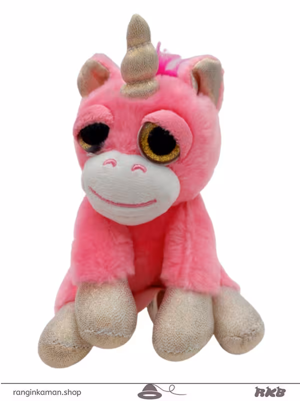 عروسک حیوانات چشم تیله ای خوابالو Sleepy marble-eyed animal doll