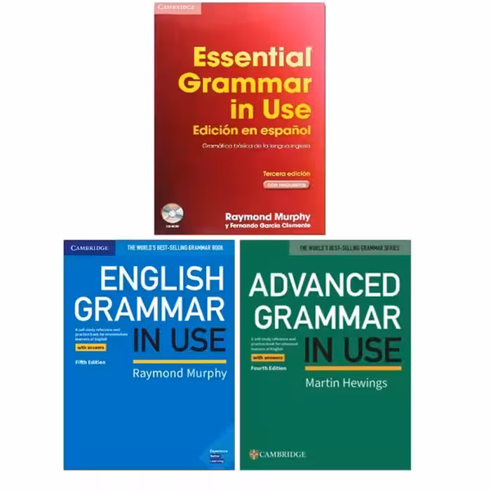 پک سه جلدی English grammar in use بریتیش