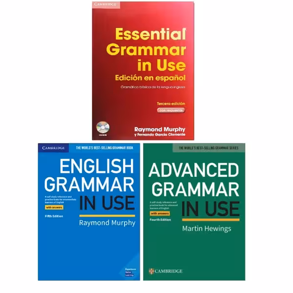 پک سه جلدی English grammar in use بریتیش