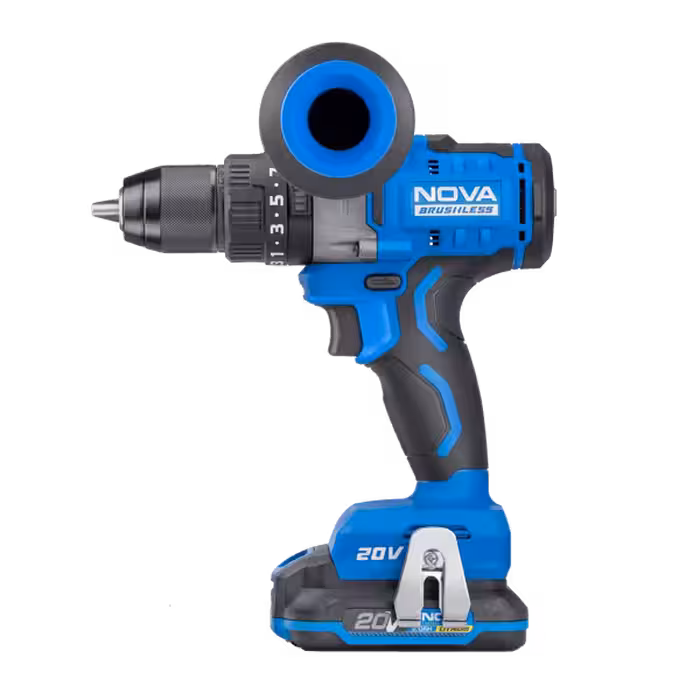 دریل شارژی 13 میلیمتری 20 ولت براشلس نووا مدل 7727