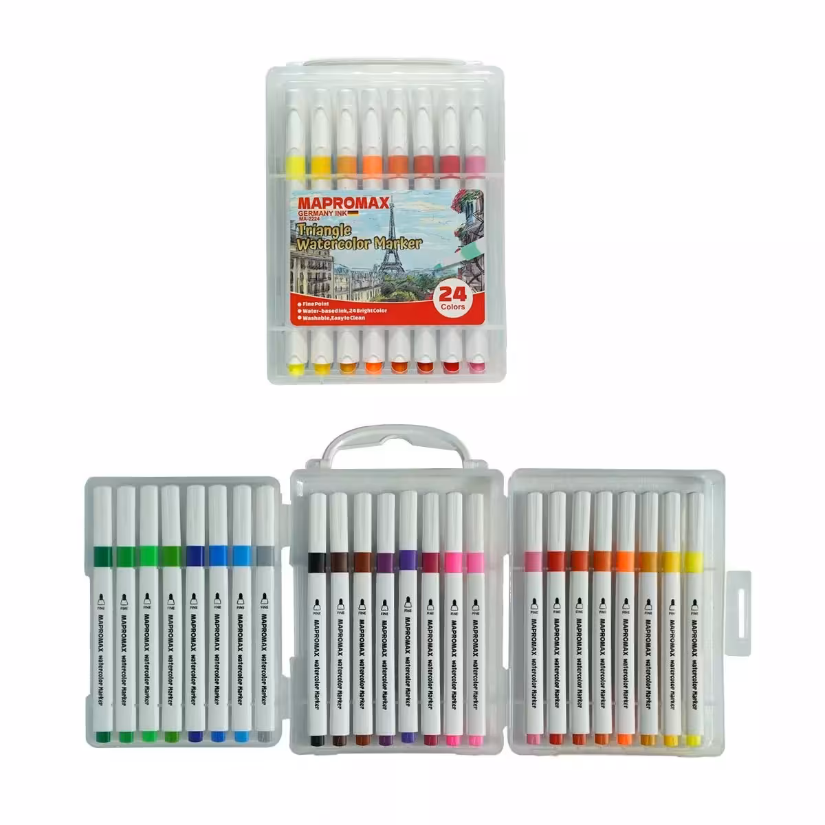 ماژیک رنگی 24 رنگ اکرولیک کد 117008180