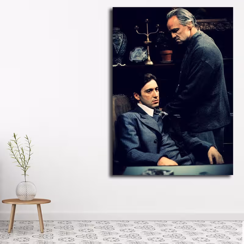 تابلو شاسی مدل پدرخوانده کد 20 | دنیای قاب