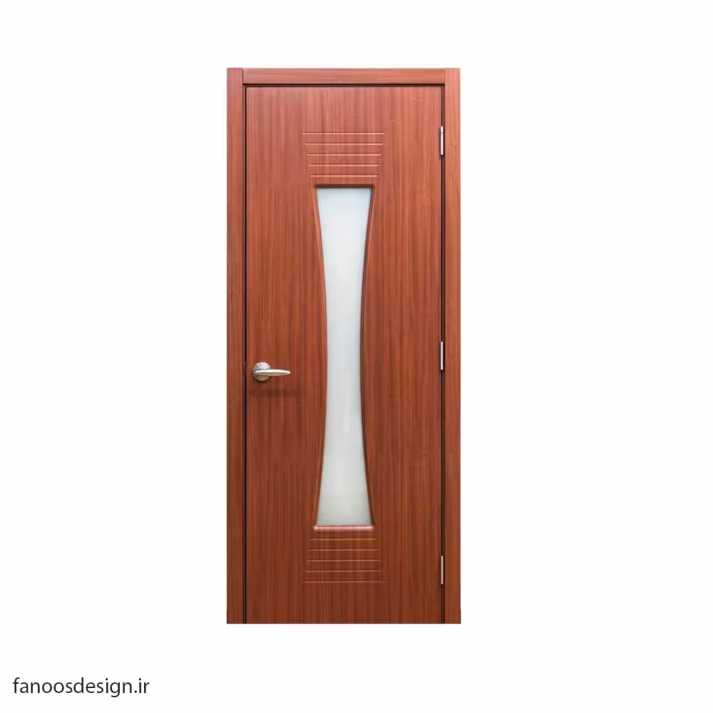 درب طرح آسانسوری شیشه خور کد 1046