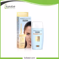 ضد آفتاب ایزدین مدل فیوژن واتر SPF50 بدون رنگ