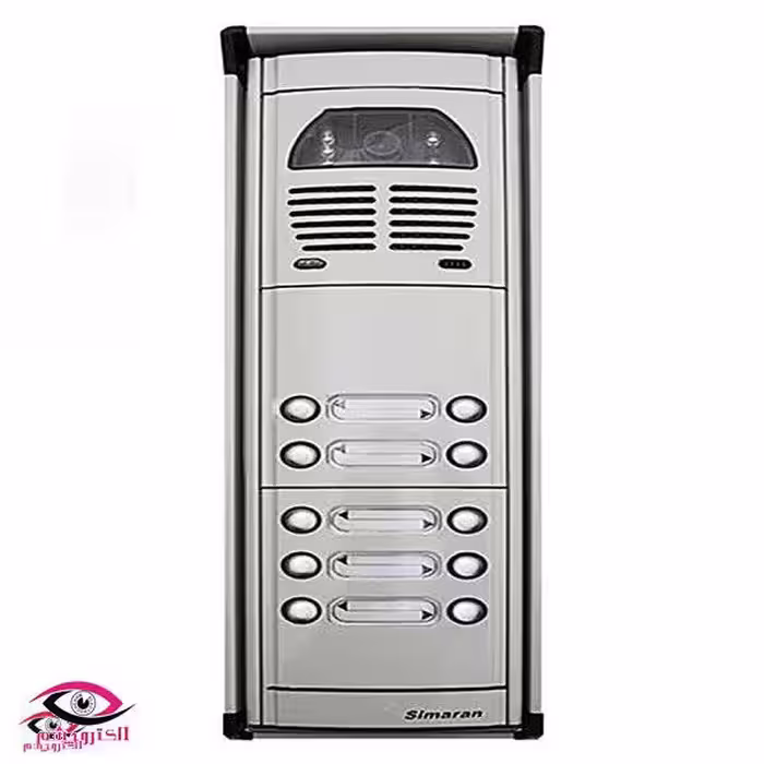 پنل آیفون تصویری 10 واحدی طرح فوژان شرکت سیماران VFC