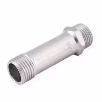 مغزی بلند رزوه ای نیوپایپ سایز 1.2 طول 50mm