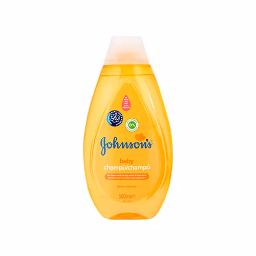 شامپو سر کودک بدون سولفات مدل طلایی جانسون Johnson’s حجم 500 میلی لیتر