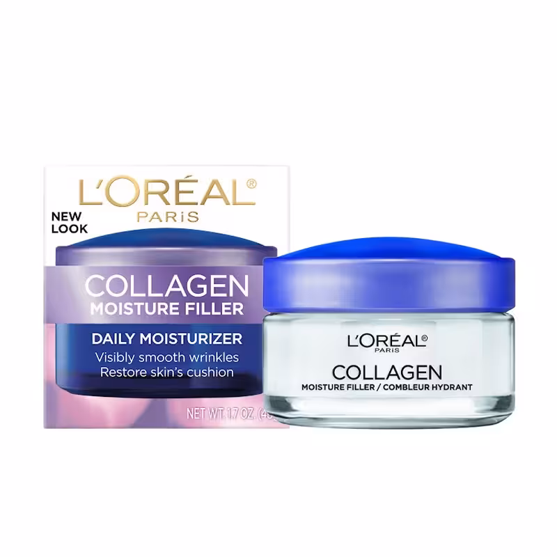 کرم کلاژن ساز مدل Collagen Moisture Filler لورال 48 گرم